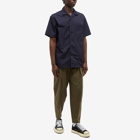 Monitaly Men's Mechanic Vacation Shirt in Vancloth Oxford Navy