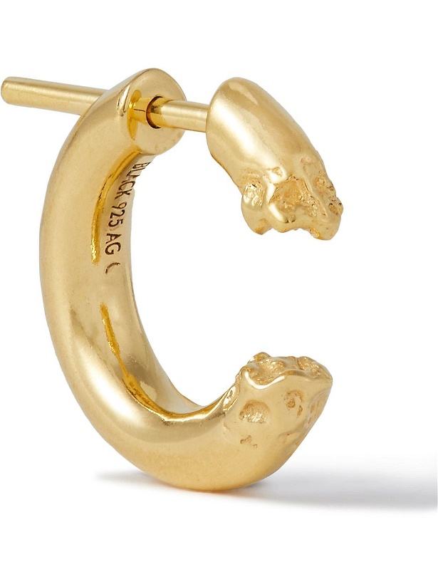 Photo: Maria Black - Terra 14mm Gold-Plated Single Hoop Earring