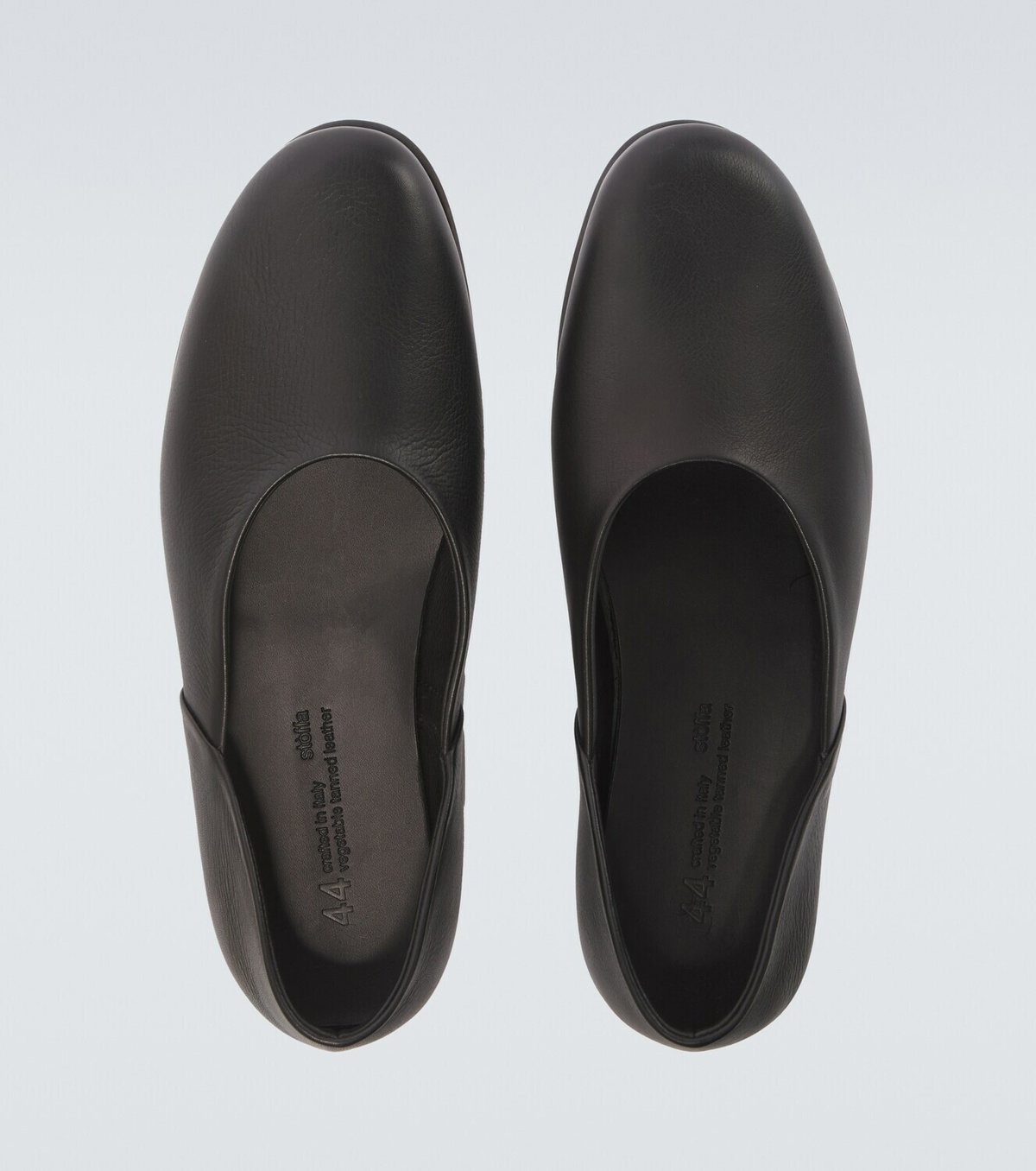 Stòffa Leather slip-on shoes