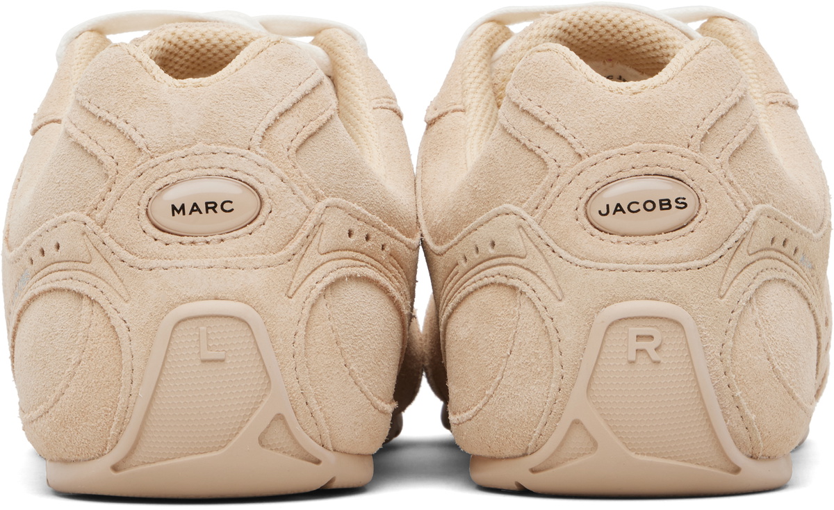 Marc Jacobs Beige 'The Suede 72 Spring' Sneakers