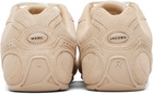 Marc Jacobs Beige 'The Suede 72 Spring' Sneakers
