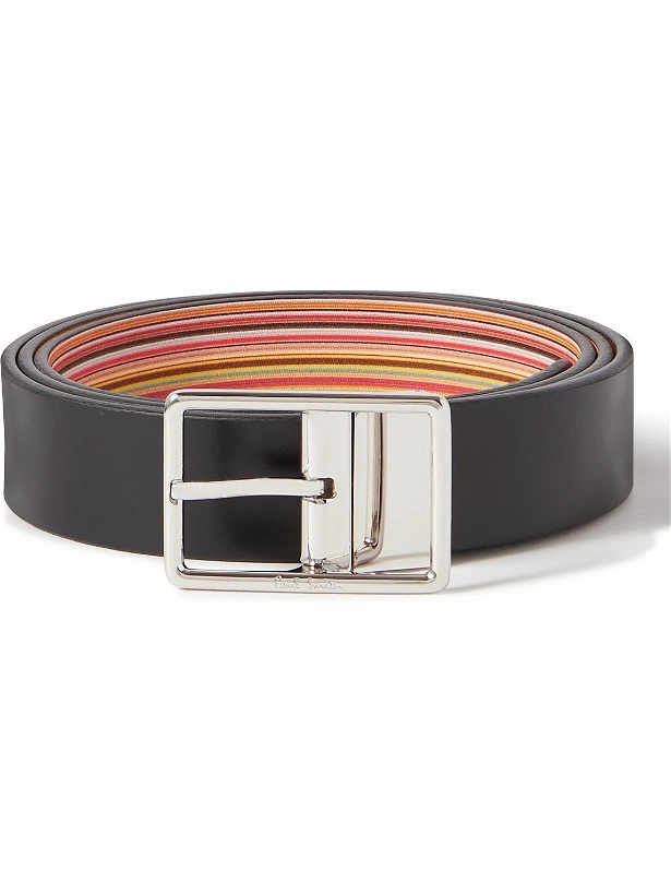 Photo: Paul Smith - Reversible Striped Leather Belt