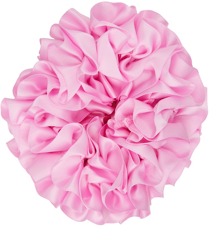 Photo: Maryam Nassir Zadeh Pink Carnation Scrunchie