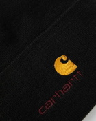 Carhartt WIP American Script Beanie Black Mens Beany