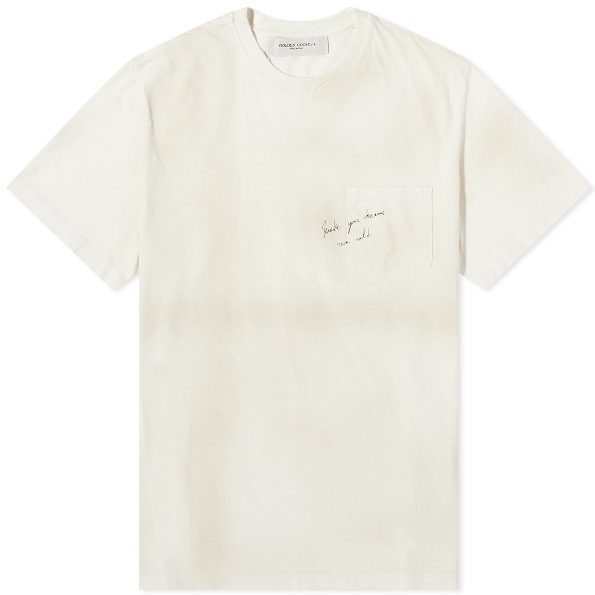 Golden Goose Men's Make Your Dreams T-Shirt in Heritage