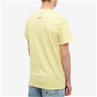 Sci-Fi Fantasy Men's Line Logo T-Shirt in Yellow