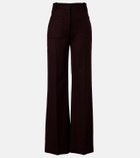 Victoria Beckham Alina virgin wool wide-leg pants