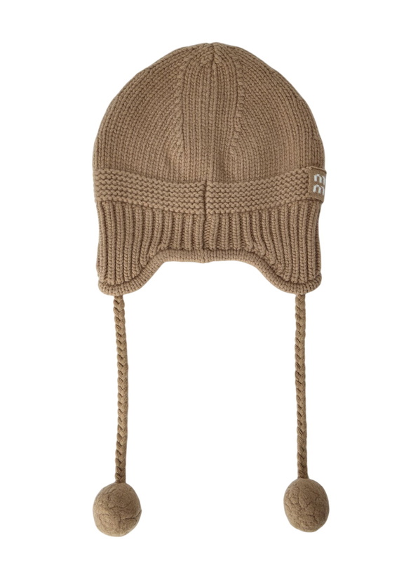 Photo: Miu Miu Cashmere Blend Beanie Hat