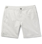 Onia - Calder Long-Length Swim Shorts - Men - Light gray