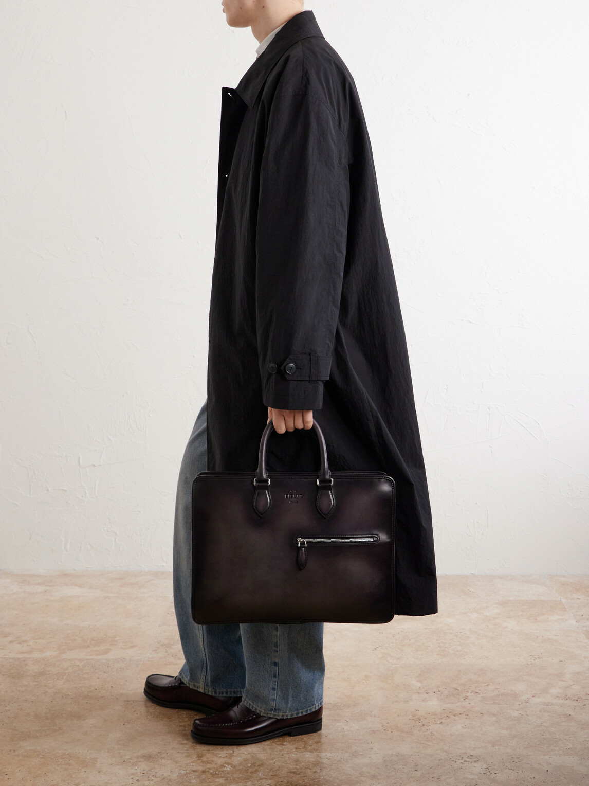 Berluti - 2 Jours Neo Venezia Leather Briefcase