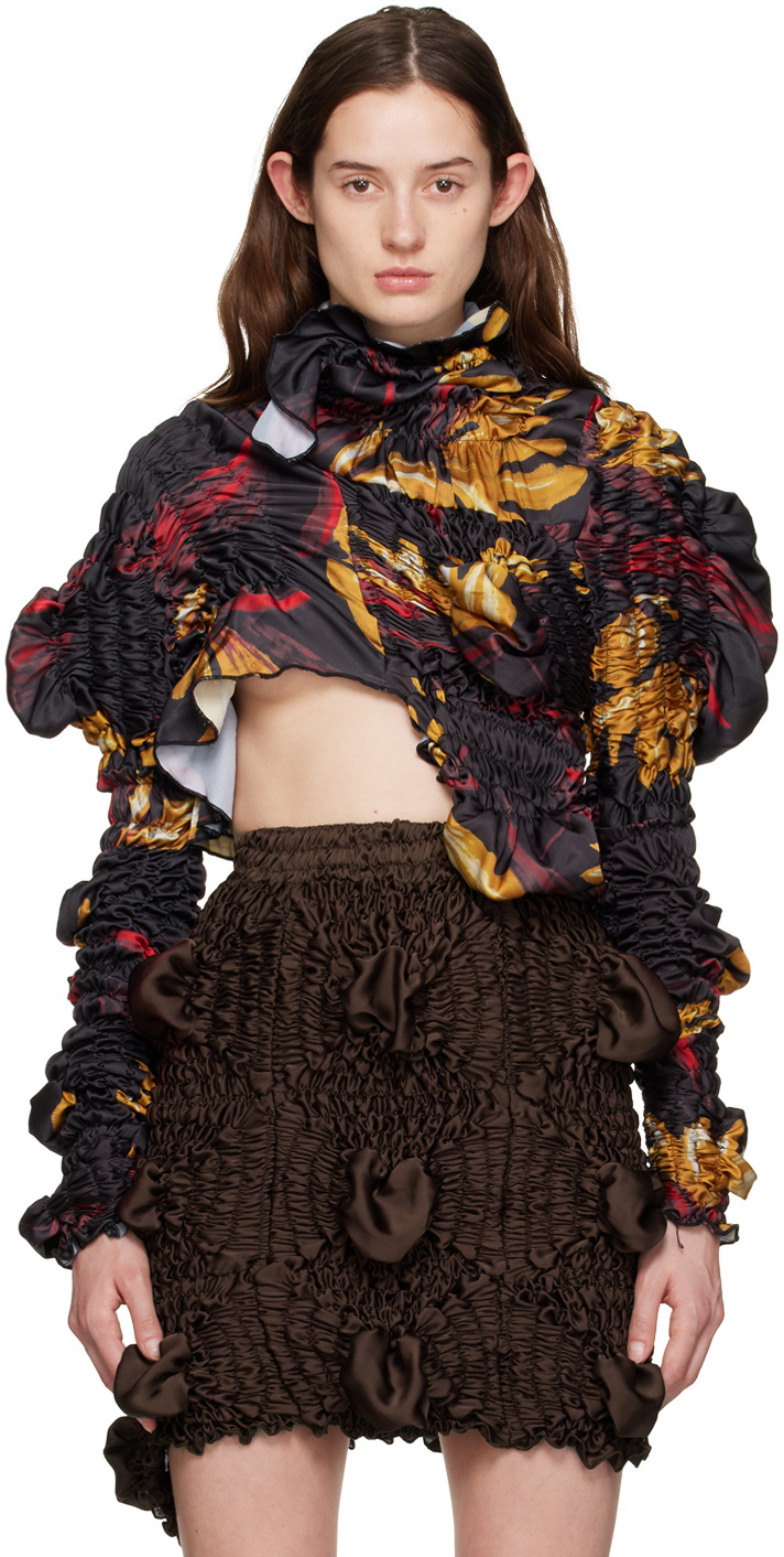 Feben Multicolor Twist Blouse