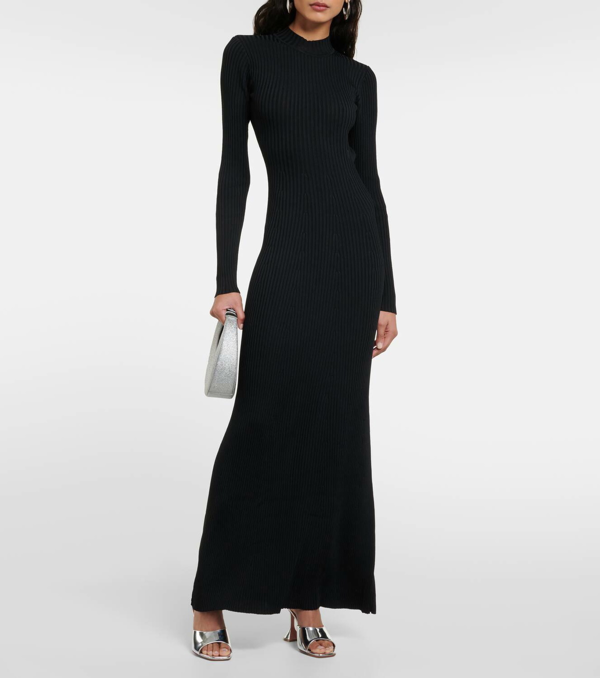 Staud Palmira ribbed-knit maxi dress Staud Staud Palmira ribbed-knit maxi dress Staud