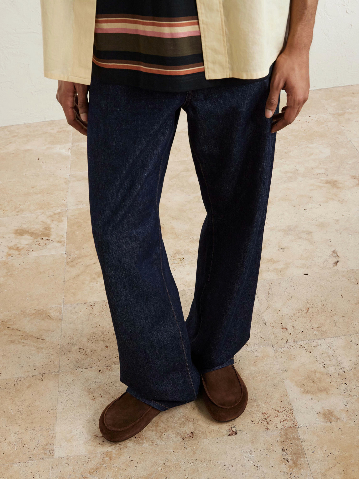 VINNY's - Donnie Suede Loafers - Brown