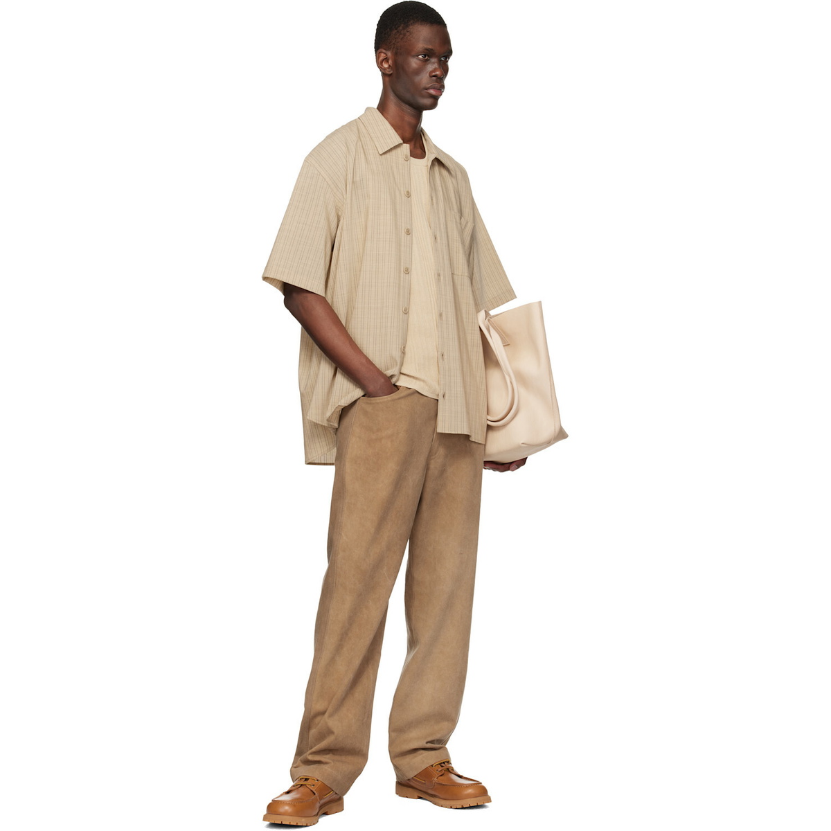 colbo Beige Easy Shirt