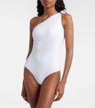 Brunello Cucinelli Monili one-shoulder swimsuit