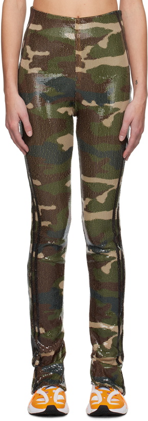 Photo: adidas x IVY PARK Green Sequin Trousers