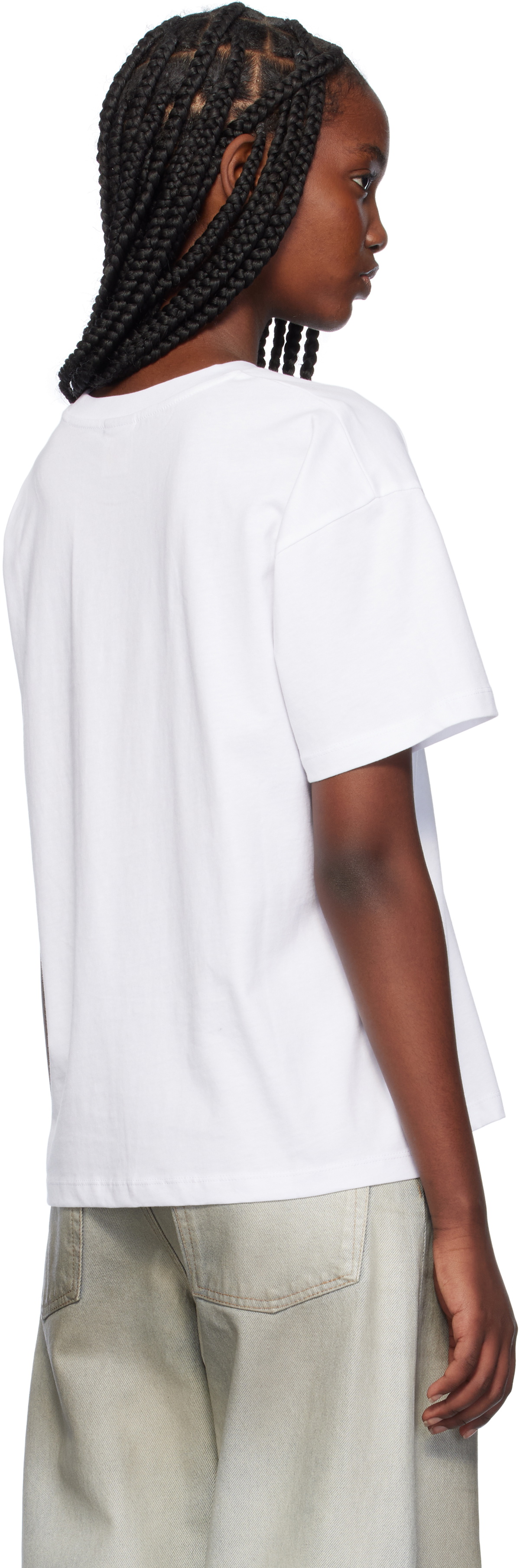Sky High Farm Workwear White 'Sky High 4 U' T-shirt