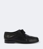 The Row Nino leather Derby shoes