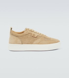 Christian Louboutin - Happyrui suede low-top sneakers