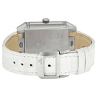 Jaeger LeCoultre White Dial White Leather Ladies Watch Q7068421