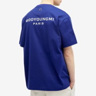 Wooyoungmi Men's Back Logo T-Shirt in Navy