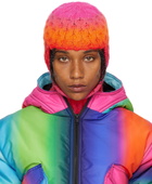 AGR Orange & Pink Tie-Dye Balaclava