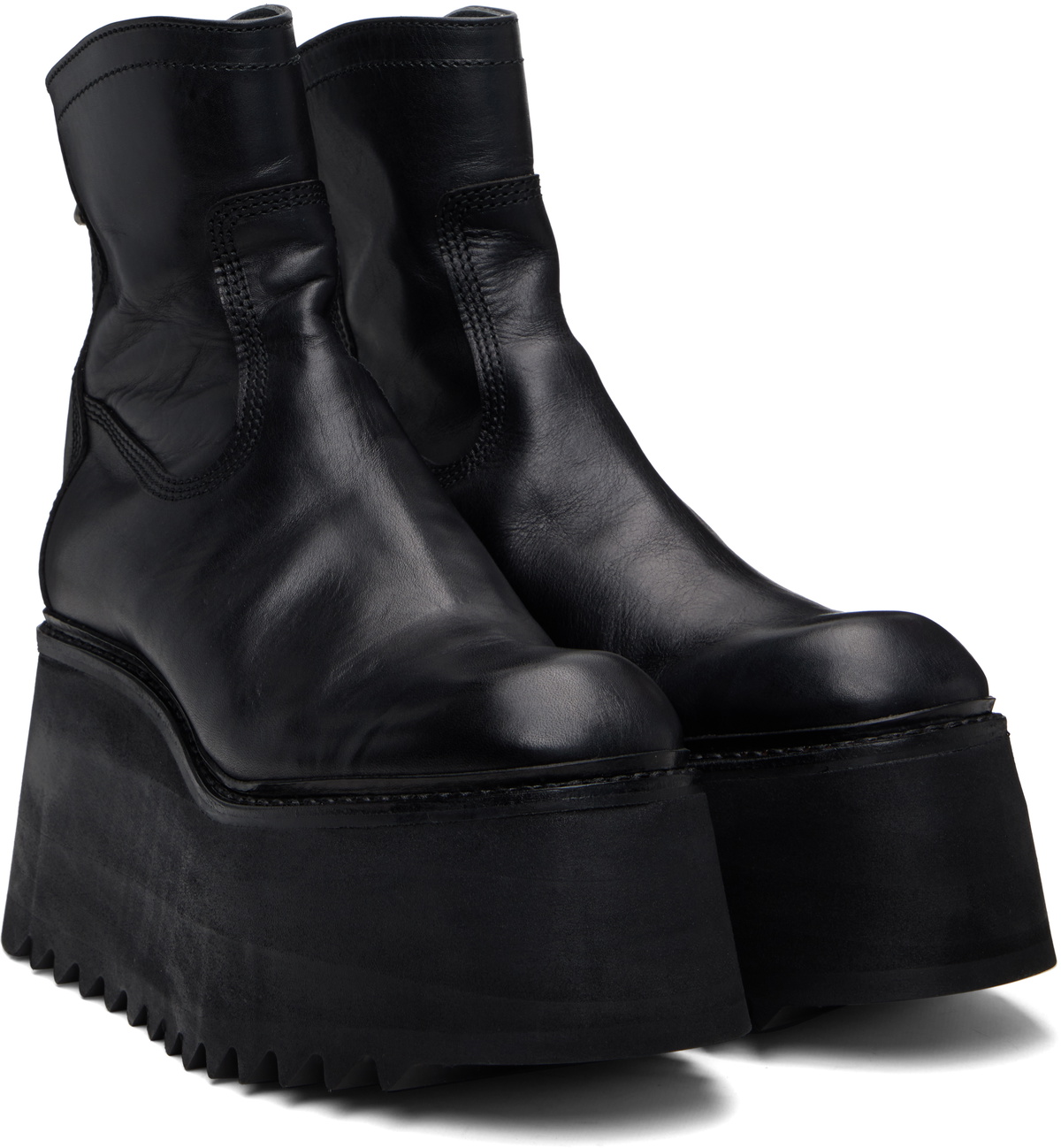 Julius Black Engineer Talos Boots
