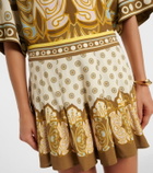 La DoubleJ Club printed voile skort