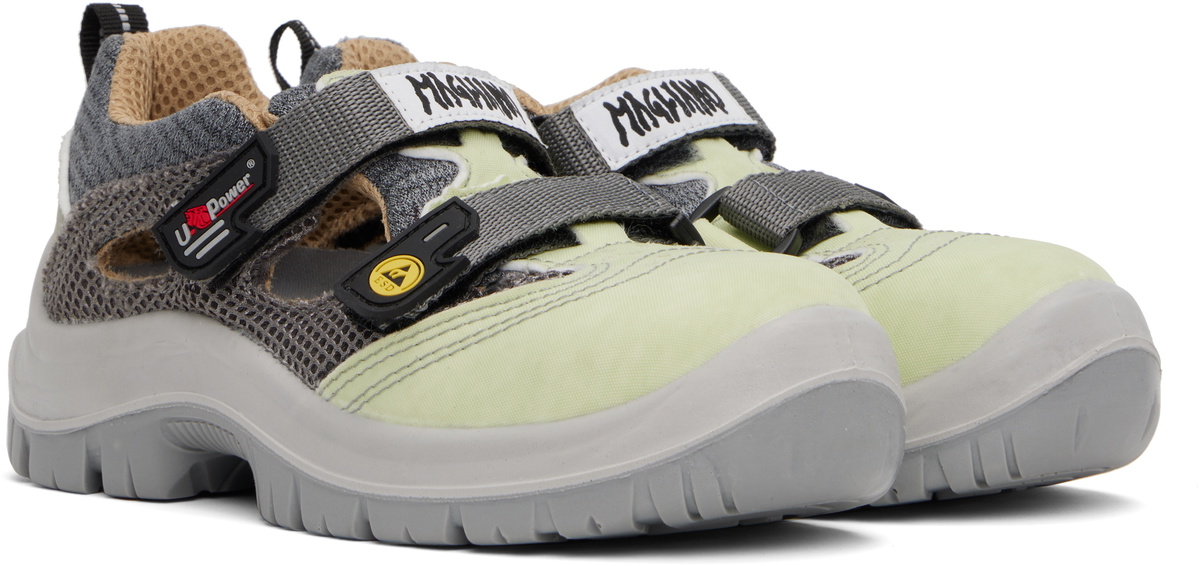 Magliano Green & Gray U-Power Edition Scandy Sneakers Magliano