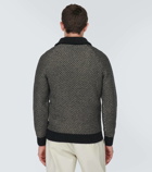 Loro Piana Bayan cashmere and cotton half-zip sweater
