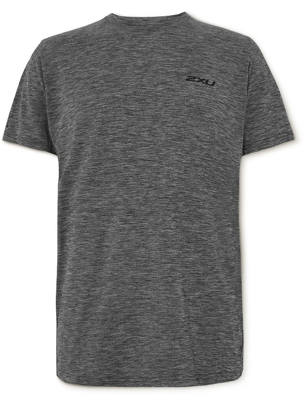 Photo: 2XU - Motion Logo-Print Jersey T-Shirt - Gray