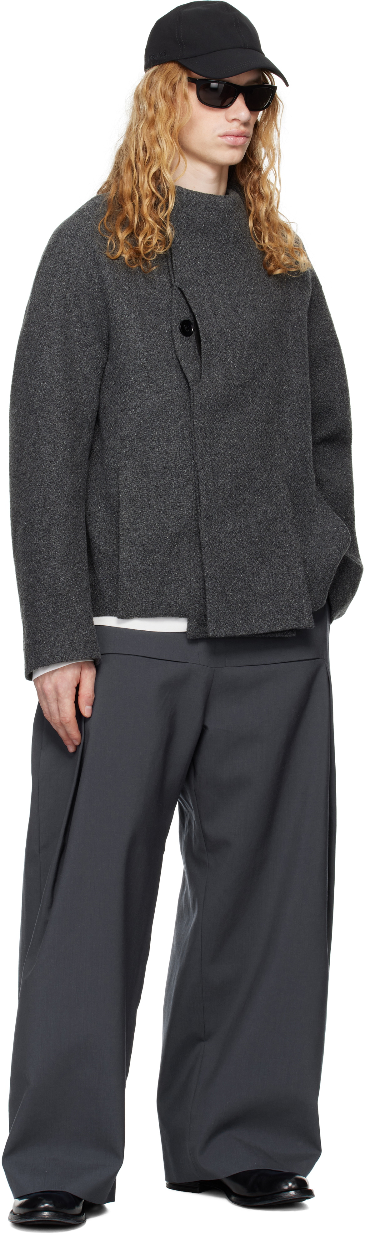pet-tree-kor Gray Crescendo Jacket