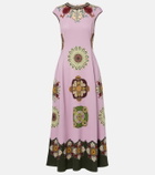 La DoubleJ Park Ave printed maxi dress