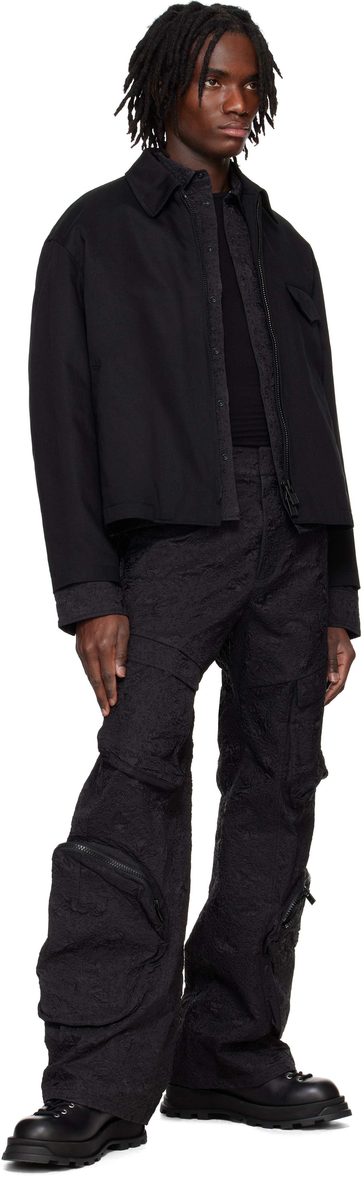 ジャケット・アウター Y's for men 2026 SS KATSURAGI JACKET KATSURAGI JACKET WITH RIGHT-SIDE CHANGE POCKET(S Black): Y's for