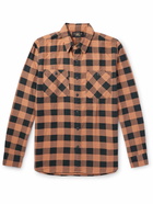 RRL - Hercules Checked Cotton Shirt - Orange