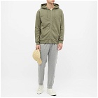 Colorful Standard Men's Classic Organic Zip Hoody in Dusty Olive