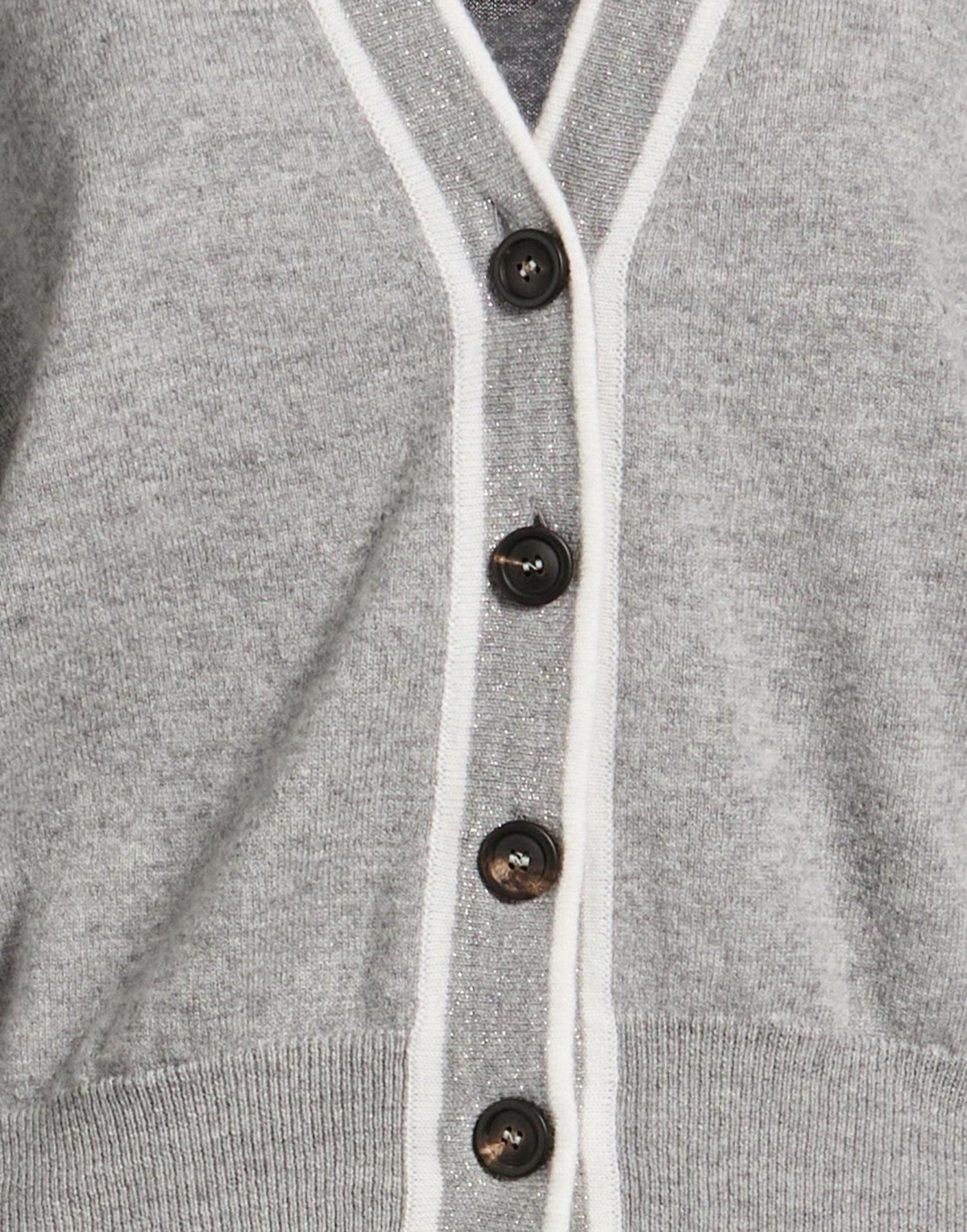 Peserico Easy Womens Cardigan Light in Grey