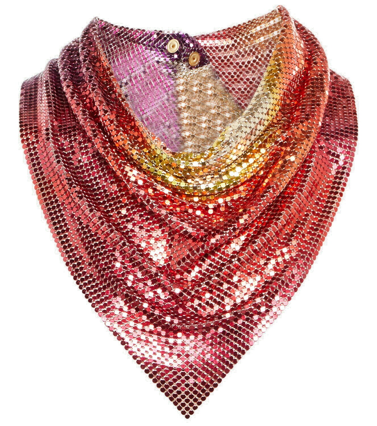 Rabanne ピクセル メッシュ カフ Paco Rabanne - Mesh scarf Paco Rabanne