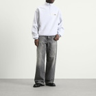 Jacquemus Men's Grosgrain Zip Sweatshirt in Grey