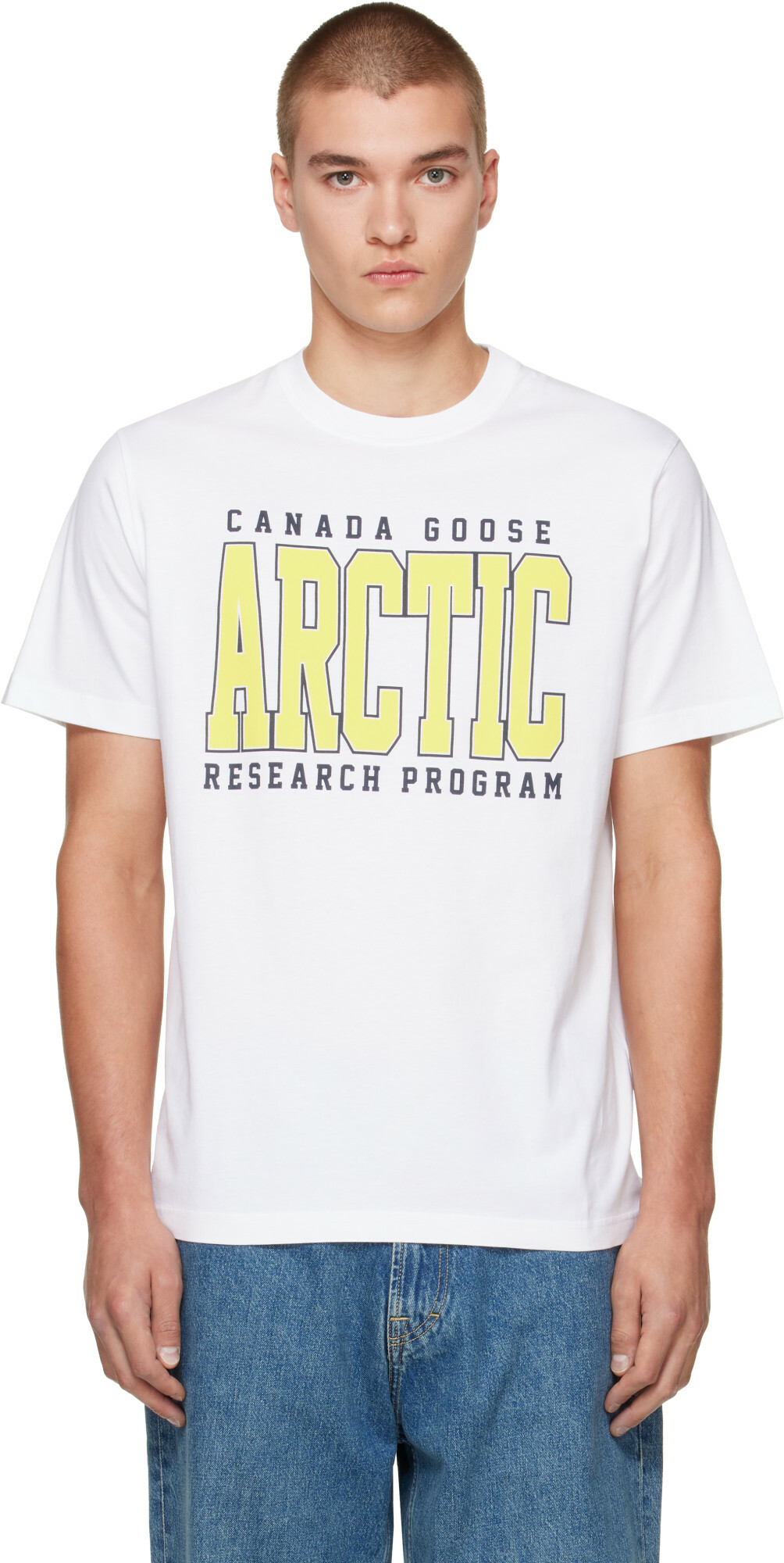 Canada Goose White Ocra Arctic T-shirt
