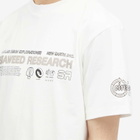 Space Available Men's Seaweed Research T-Shirt in Off White