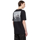 LQQK Studio for Paul and Shark Black Logo T-Shirt