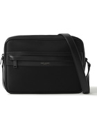 SAINT LAURENT - Camp Leather-Trimmed ECONYL Messenger Bag