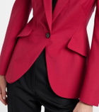 McQueen Wool and mohair blazer