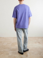 Auralee - Organic Cotton-Jersey T-Shirt - Purple