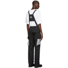 Colmar A.G.E. by Shayne Oliver Black and Silver Colorblocked Unisex Jumpsuit