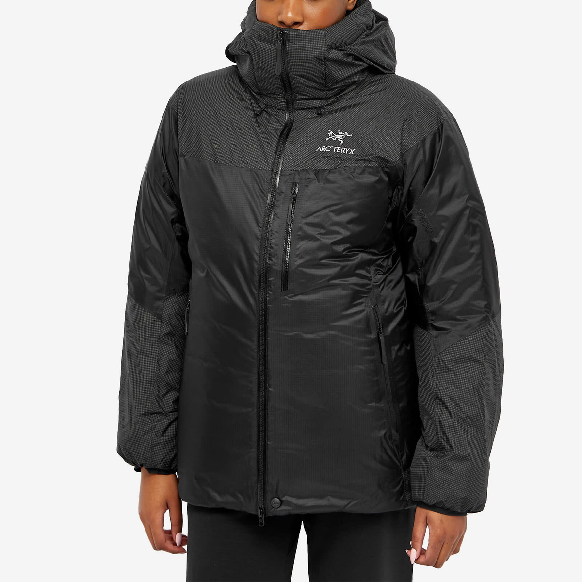 Arc'teryx Women's Alpha Parka Jacket in Black Arc'teryx