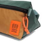 Topo Designs Dopp Kit Wash Bag in Khaki &Forest 