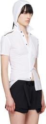 JOHANNA PARV White Hooded T-shirt