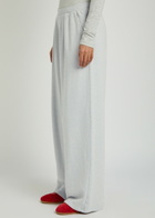 American Vintage Dantown Cotton Sweatpants Light Blue